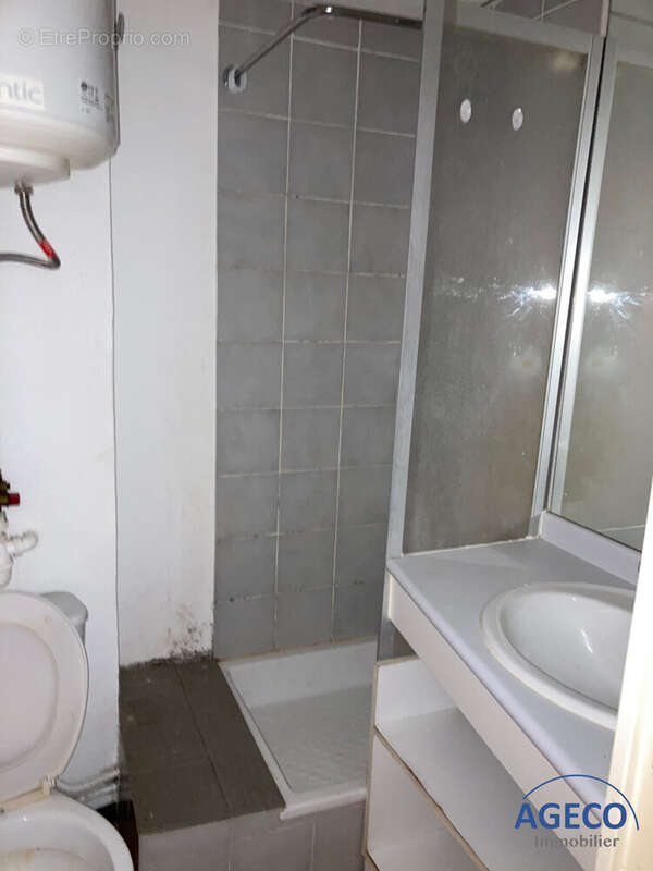 Salle d&#039;eau et wc - Appartement à TOULOUSE