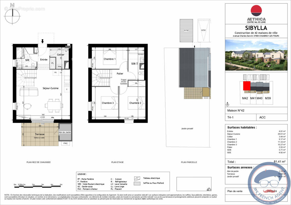 Maison à CHAMBRAY-LES-TOURS