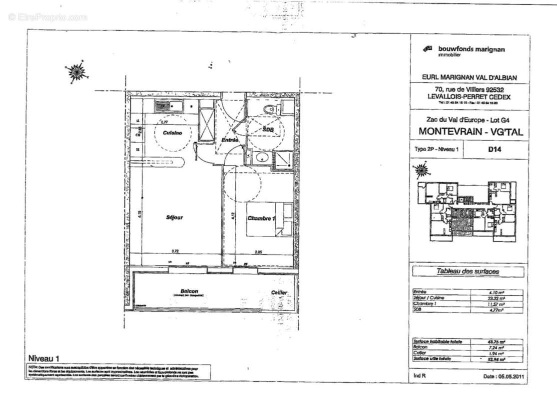 Appartement  2 pièce(s)- Montévrain écoquartier - photo 10