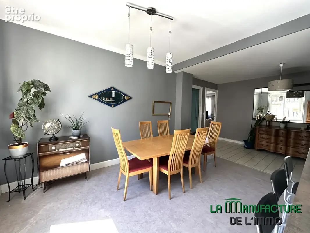 Appartement de type F6 de 140.14 m2 - 4 chambres - 2 balcons - cave - normes PMR / Saint-etienne Anatole Franc - photo 31