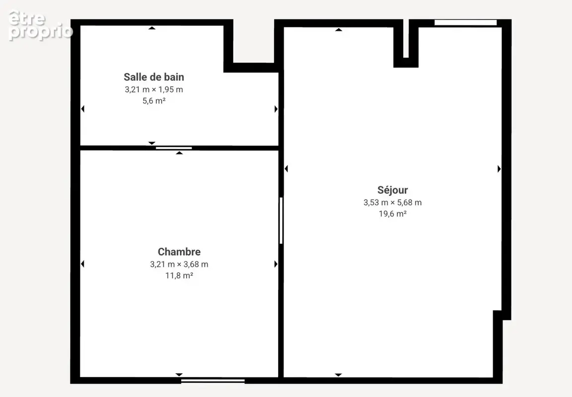 Appartement Roissy En Brie 2 pièce(s) 37.66 m2 - photo 13
