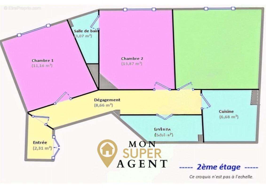 Appartement à MELUN