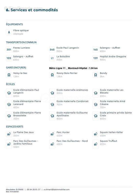 Maison à NOISY-LE-SEC