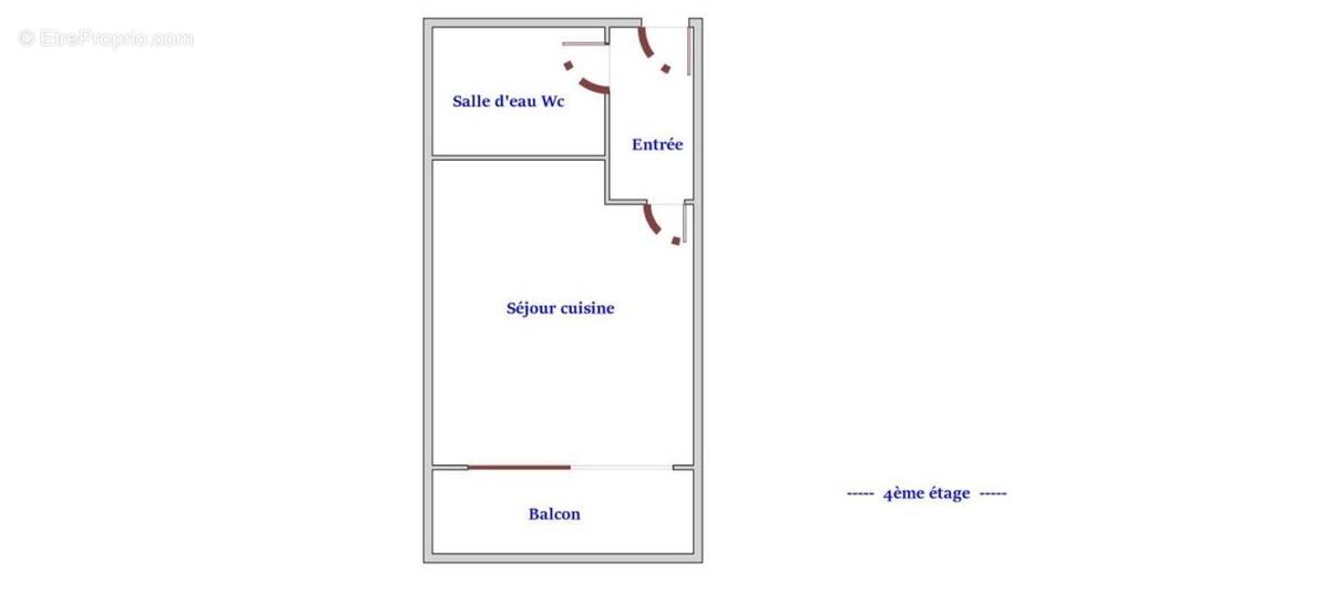 Appartement à PARIS-20E