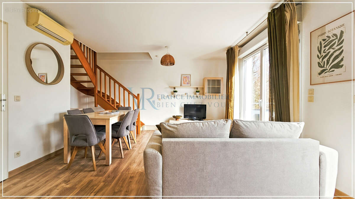 Appartement 3 pièces (t3) duplex 69 m2 - meublé & hors bail commercial - photo 2
