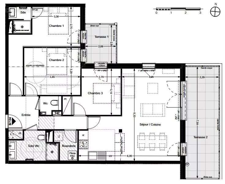 Appartement à LA TESTE-DE-BUCH