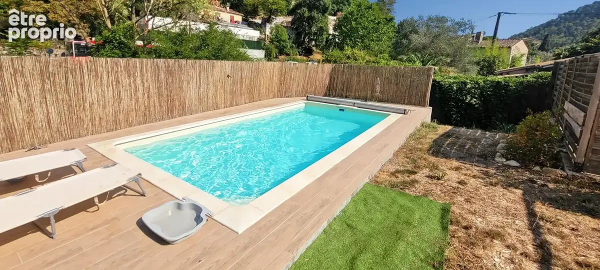 TOURETTE LEVENS Maison 4P 97m² terrain piscine - photo 2