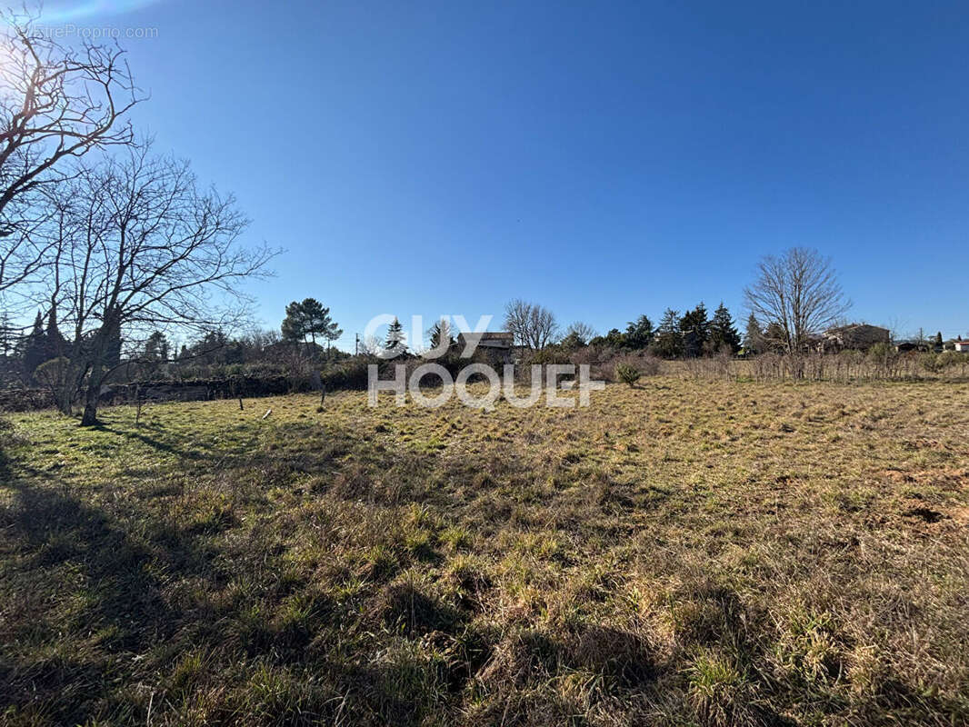 Magnifique terrain de 1800 m² sur Vinezac - photo 3