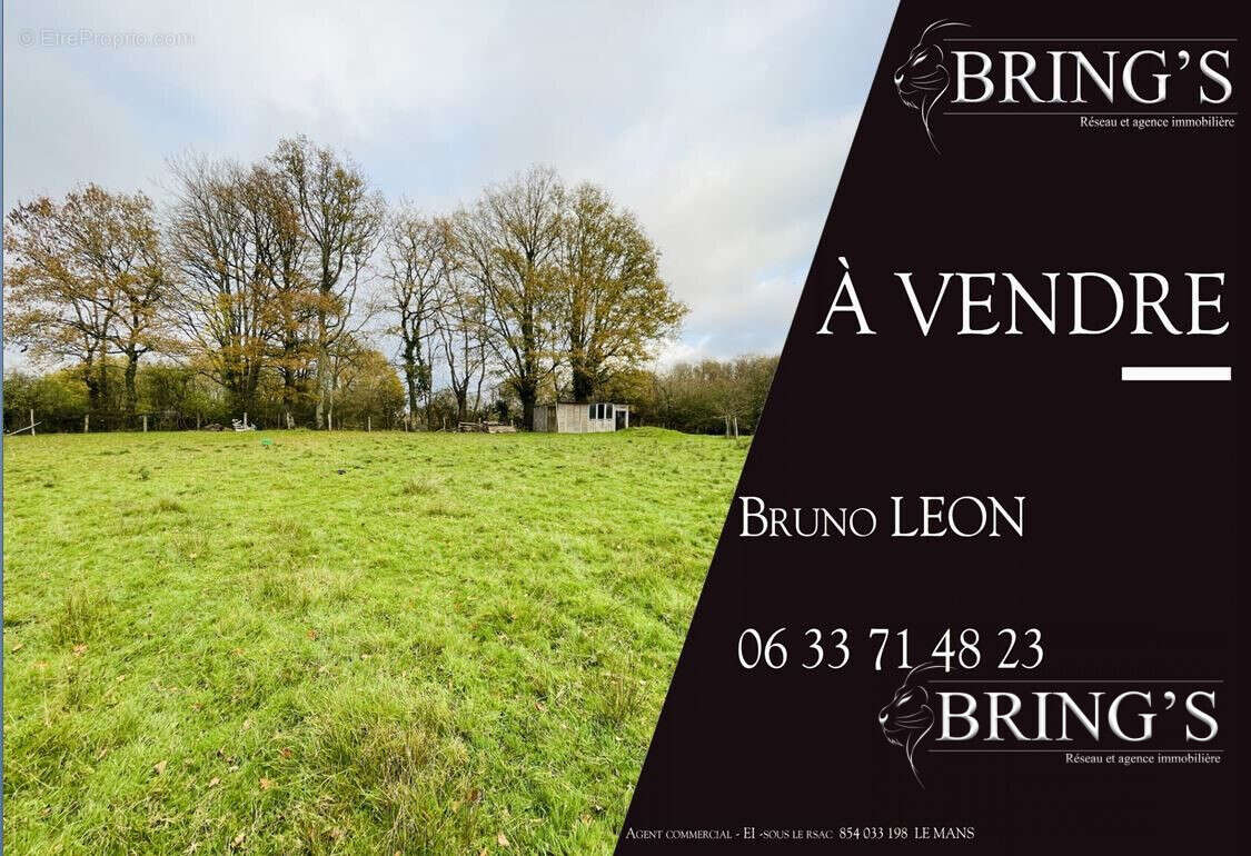 Terrain à VILLAINES-LA-CARELLE