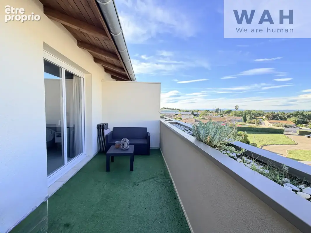 Appartement t2 58m2 + terrasse + parking - generac - photo 7