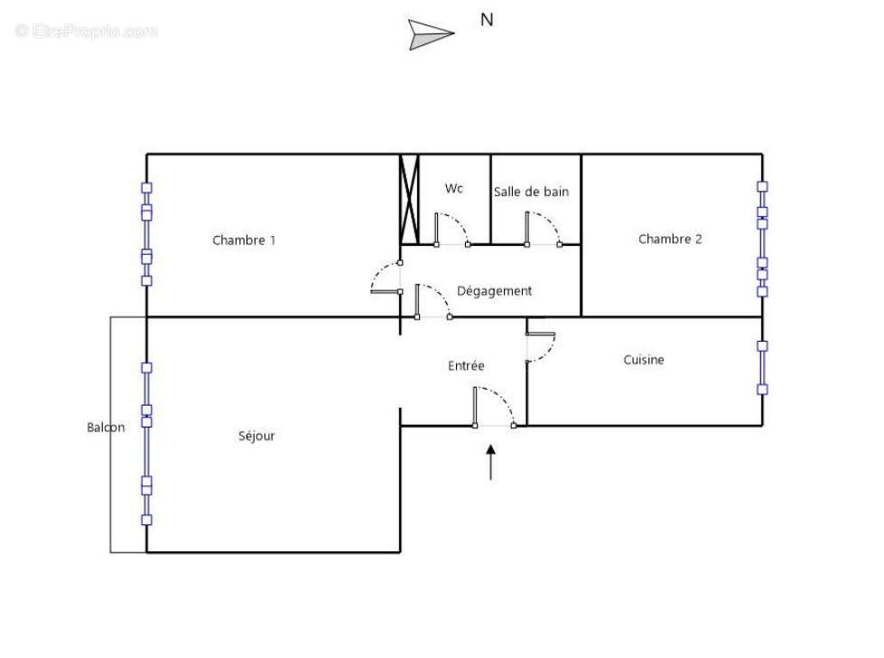 Appartement à LES PAVILLONS-SOUS-BOIS