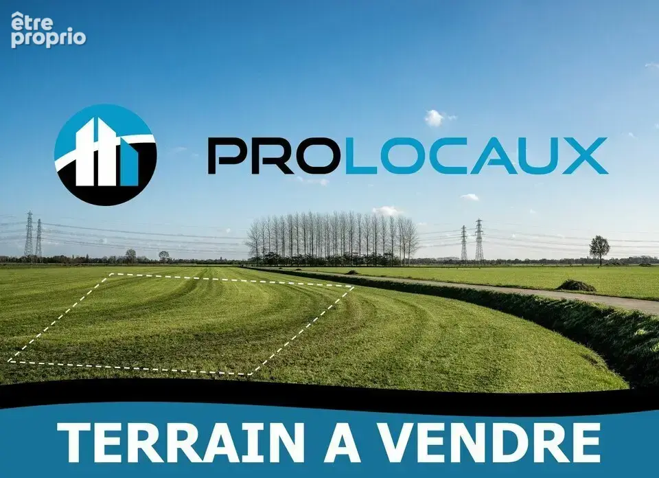 Terrain à RIBECOURT-DRESLINCOURT