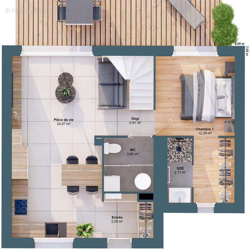 Maison à LE BOCASSE