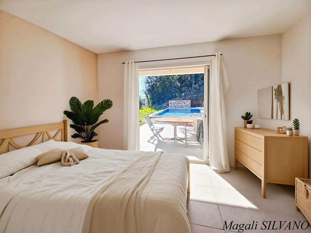 Villa F5 vue mer avec piscine à pied du village - photo 11