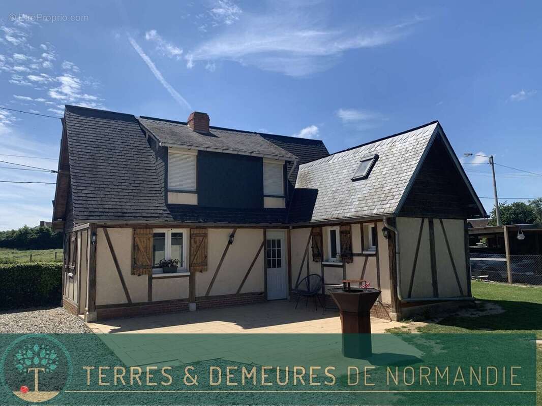 Dans l'EURE à proximité de BERNAY, peite maison de campagne avec 600 m2 de terrain - photo 2