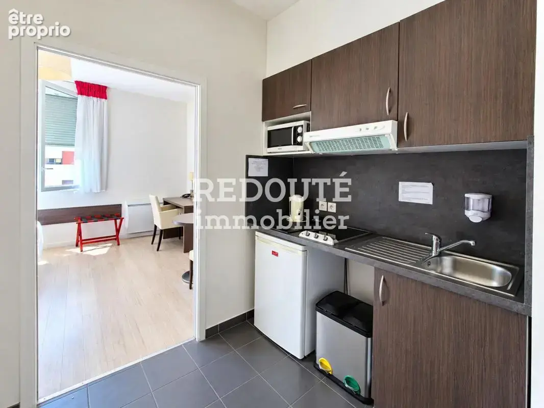 A vendre en exclusivité - reims clairmarais - studio meublé - photo 2