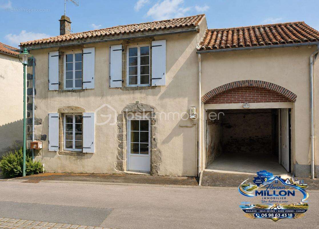  Maison de bourg avec garage et beau potentiel d'évolution - Saint Marsault (La Forêt-sur-Sèvre) - photo 2