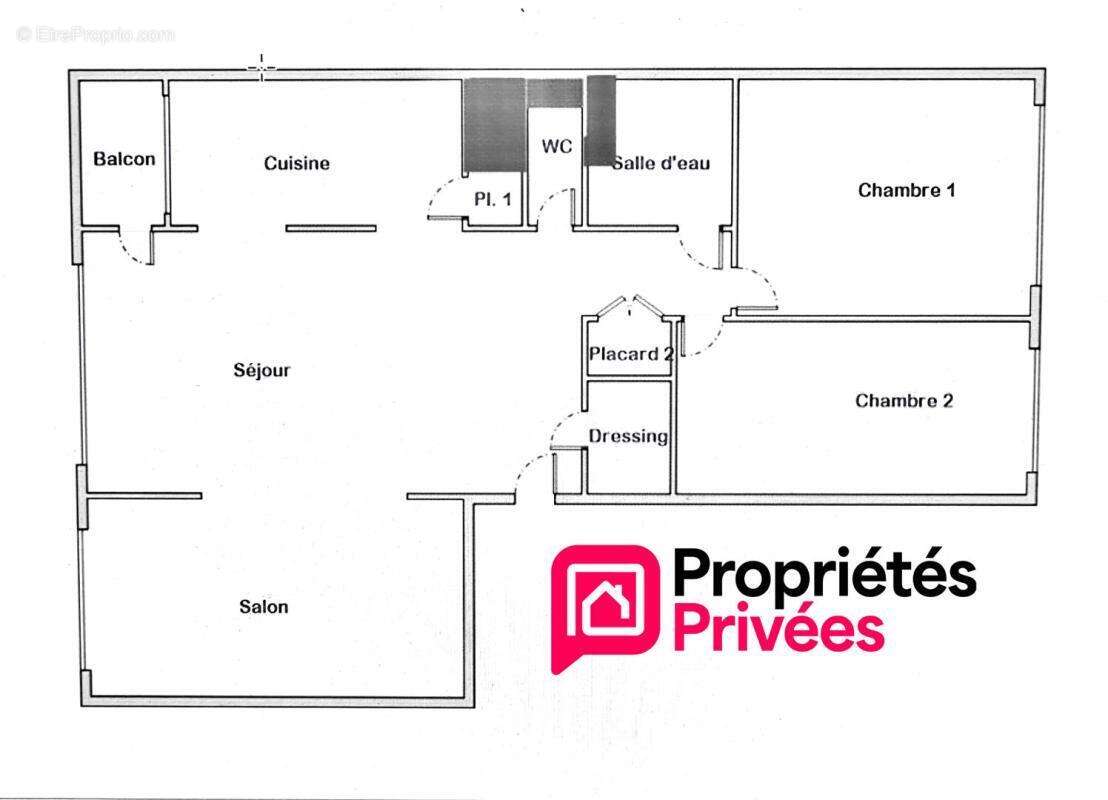 Appartement 4 pièces 79 m2 avec balcon, parking et cave - photo 14