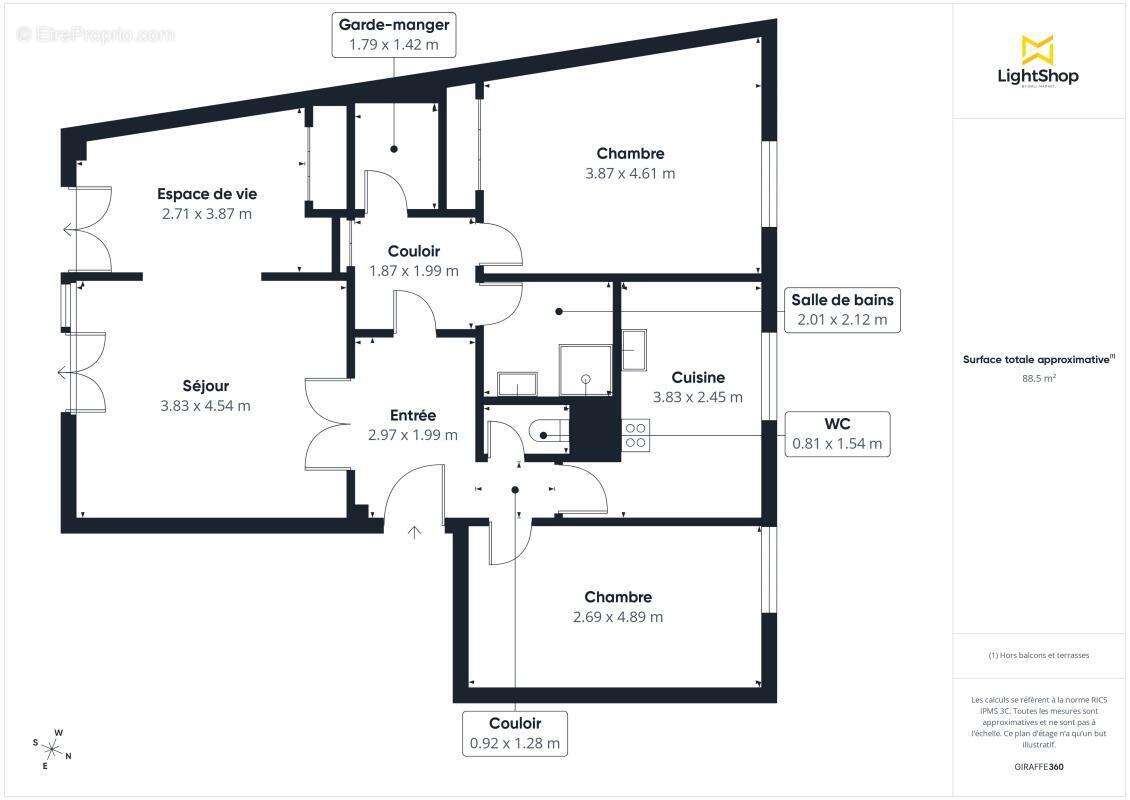 Appartement à NANTES