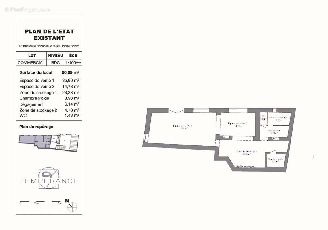 Commerce à PIERRE-BENITE