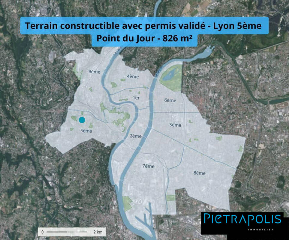 Terrain à LYON-5E