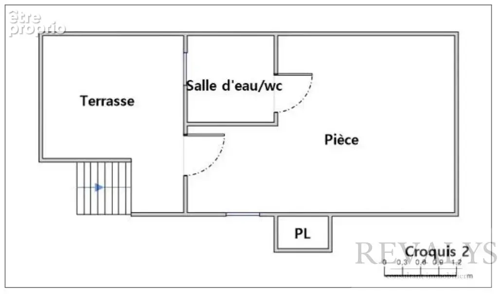 Alpes maritimes (06) - nice centre ville gambetta - a vendre local commercial 86m2 terrasse et extraction + studio independant 2 - photo 8