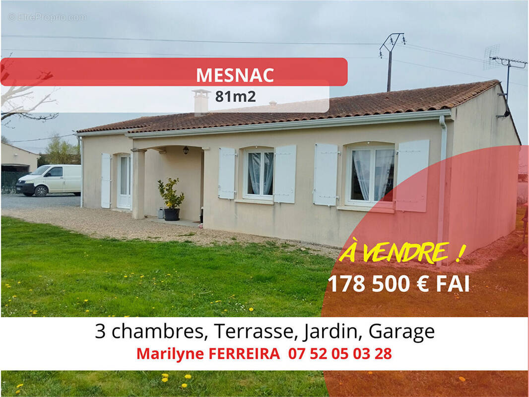 Maison à MESNAC
