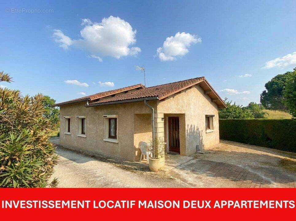 #maison #appartements #location #landes #gers  - Maison à PARLEBOSCQ