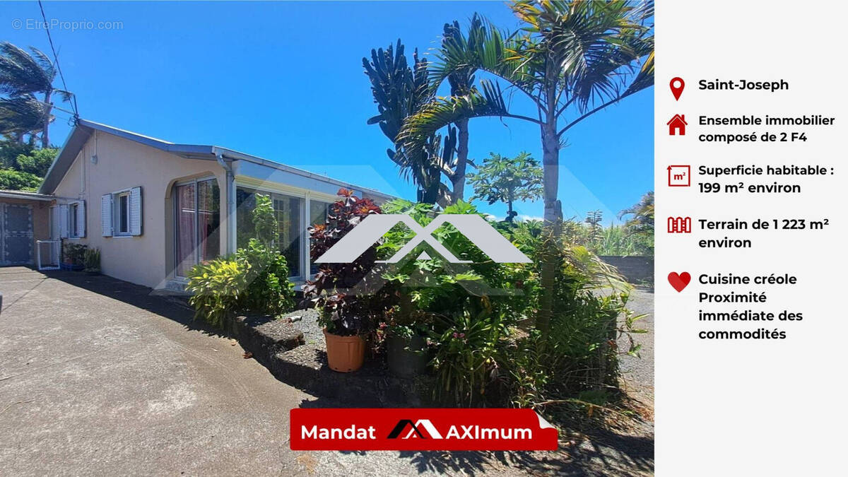 Appartement à SAINT-JOSEPH