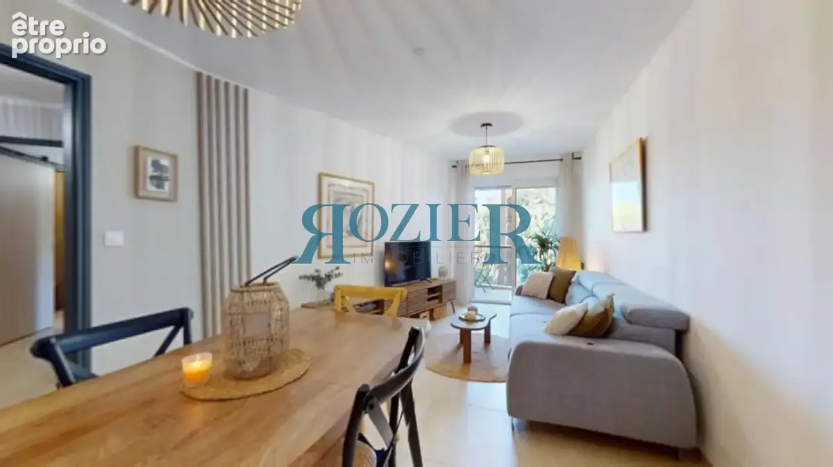 ANTIBES   Appartement T3 64 m2 Carrez   Terrasse, Cave et Parking   Proche Mer - photo 4