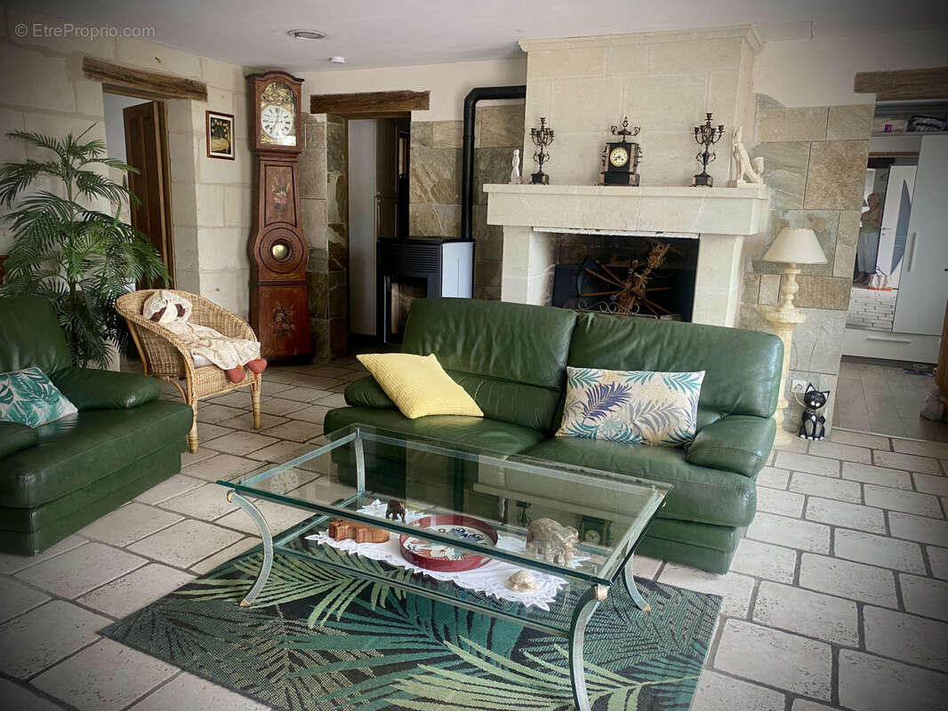 Ensemble immobilier en tuffeau avec dépendances sur un terrain de 3401m2. Idéale projet familiale, gîtes, acti - photo 13