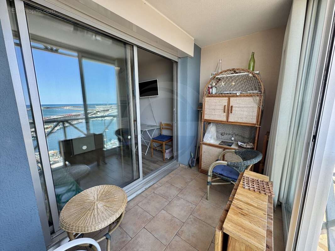 Sete appartement vue port et mer - avec coin nuit - photo 2