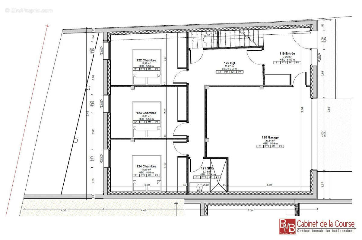 Terrain à SAINT-MORILLON