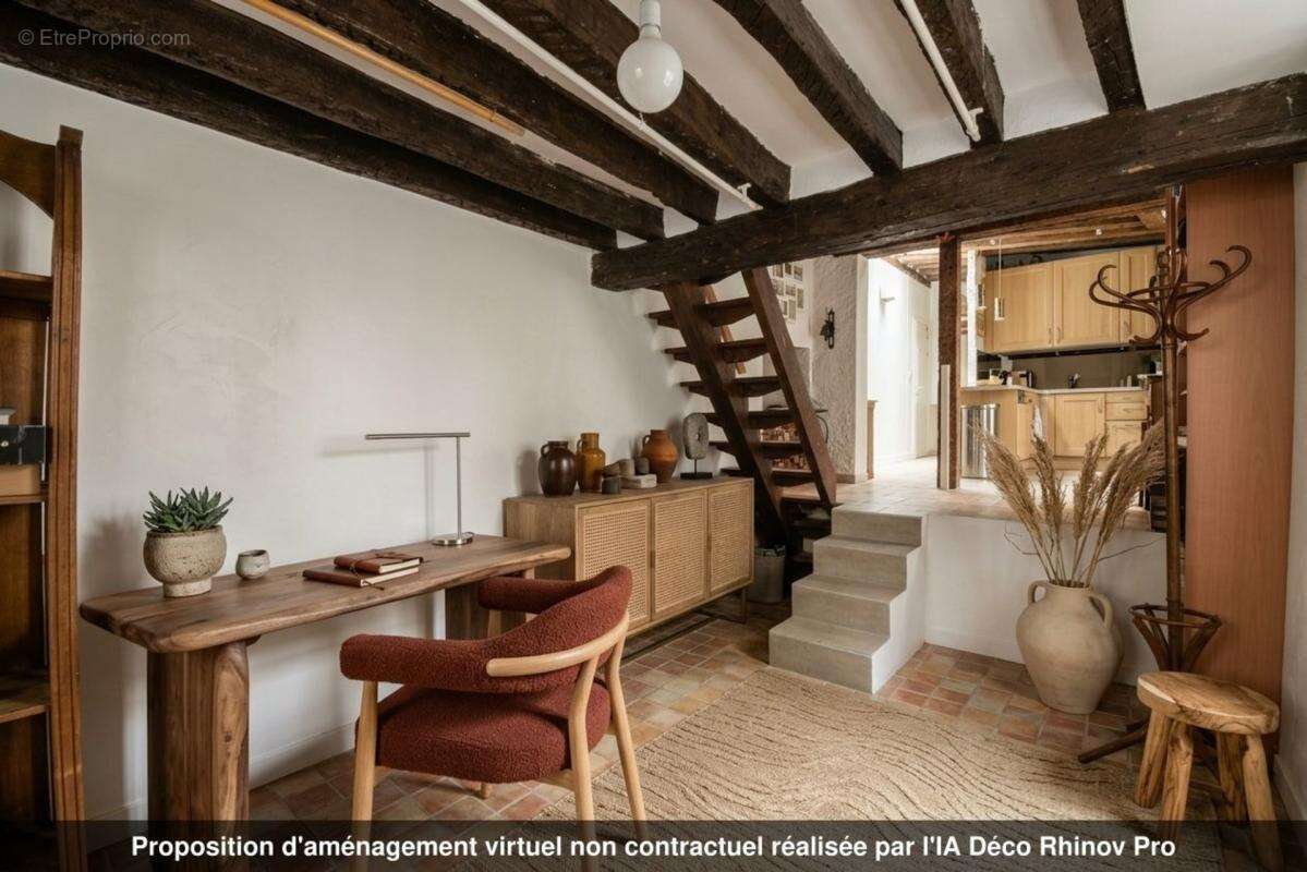 3 pièces esprit loft, au calme absolu dans le Haut-Marais - photo 7