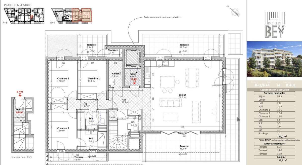 Appartement à MARSEILLE-8E