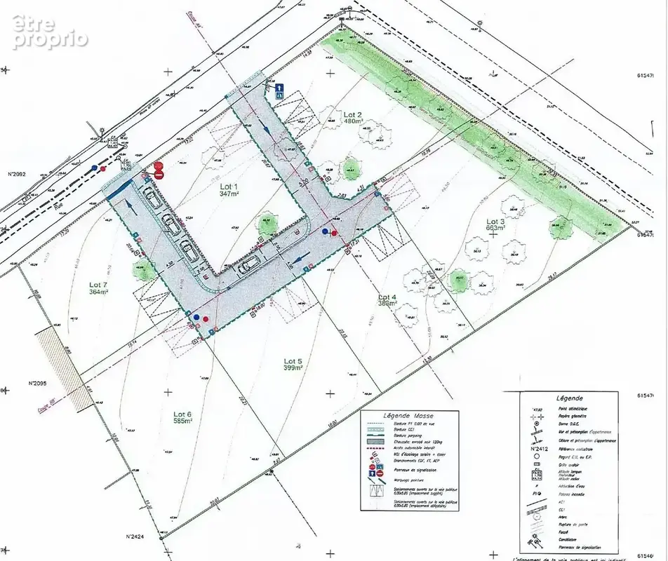 Photo Terrain à Poiroux au prix de 66 000€