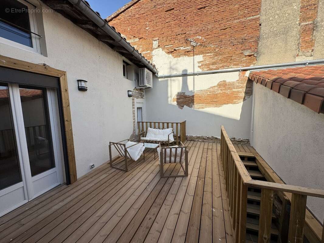Maison de ville coeur baziege - photo 7