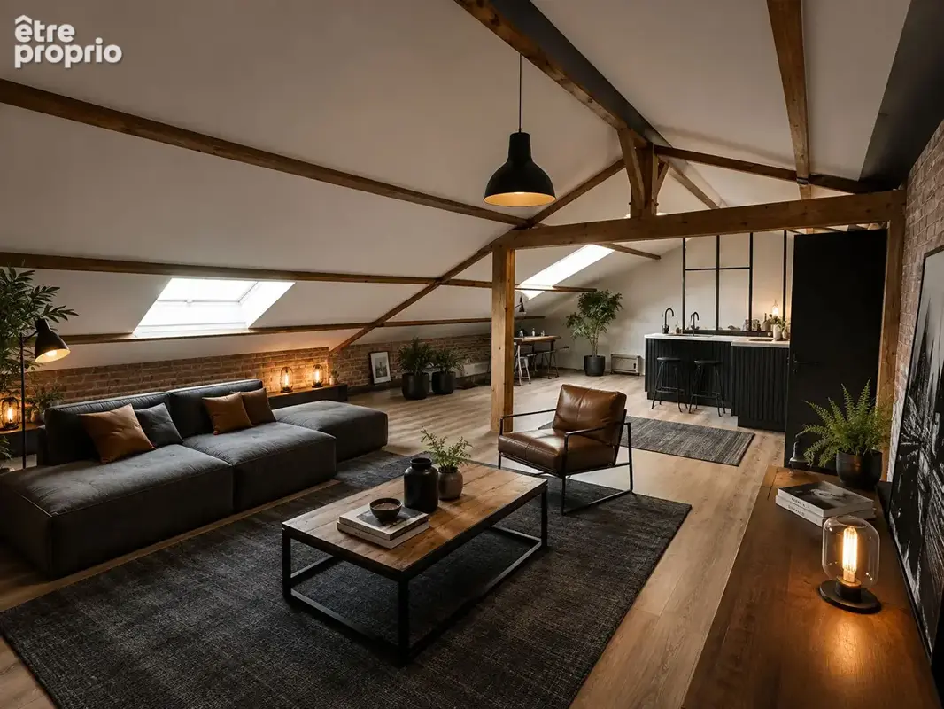 Hyper centre challans loft de 100 m² utile - photo 2