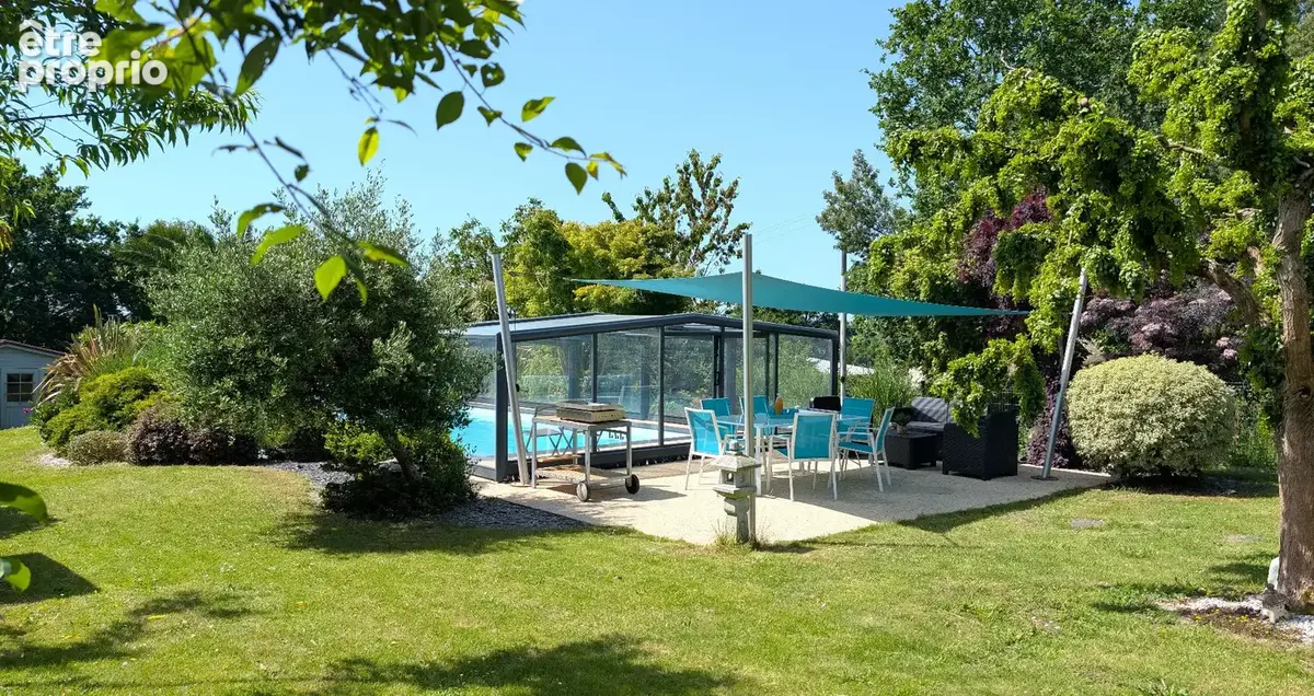 A vendre Maison en pierre 5 pièces - Les Fougerêts (56) - La Gacilly - dépendance - locatif - piscine - photo 2