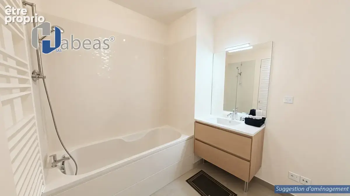 Appartement T3 de 58.65 m² avec jardin de 101m², terrasse  et deux parkings - photo 4