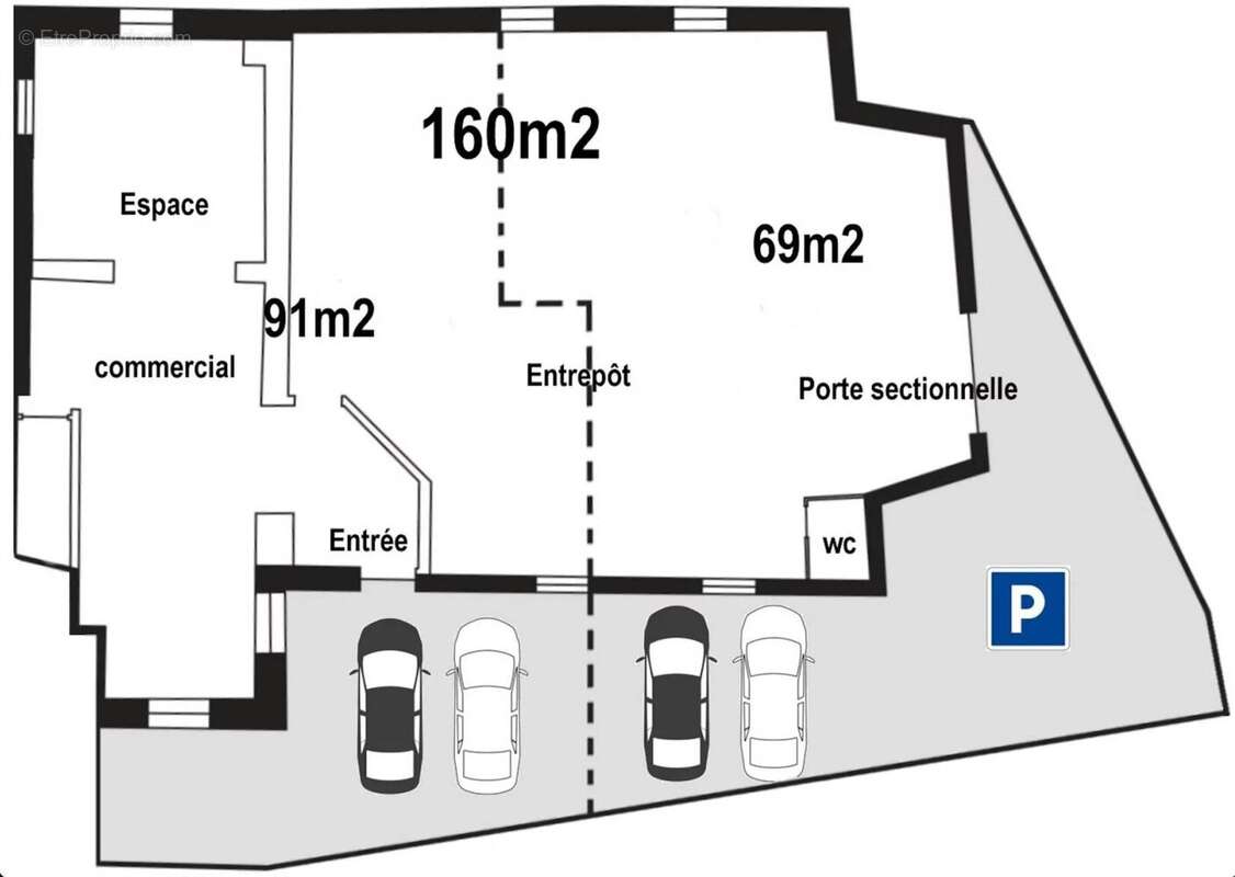 Commerce à HIRSINGUE