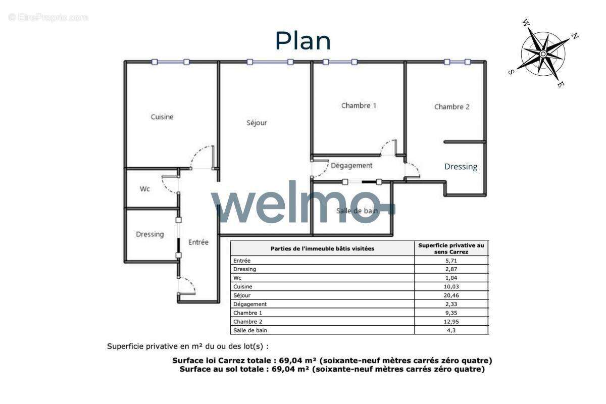 Appartement à PUTEAUX