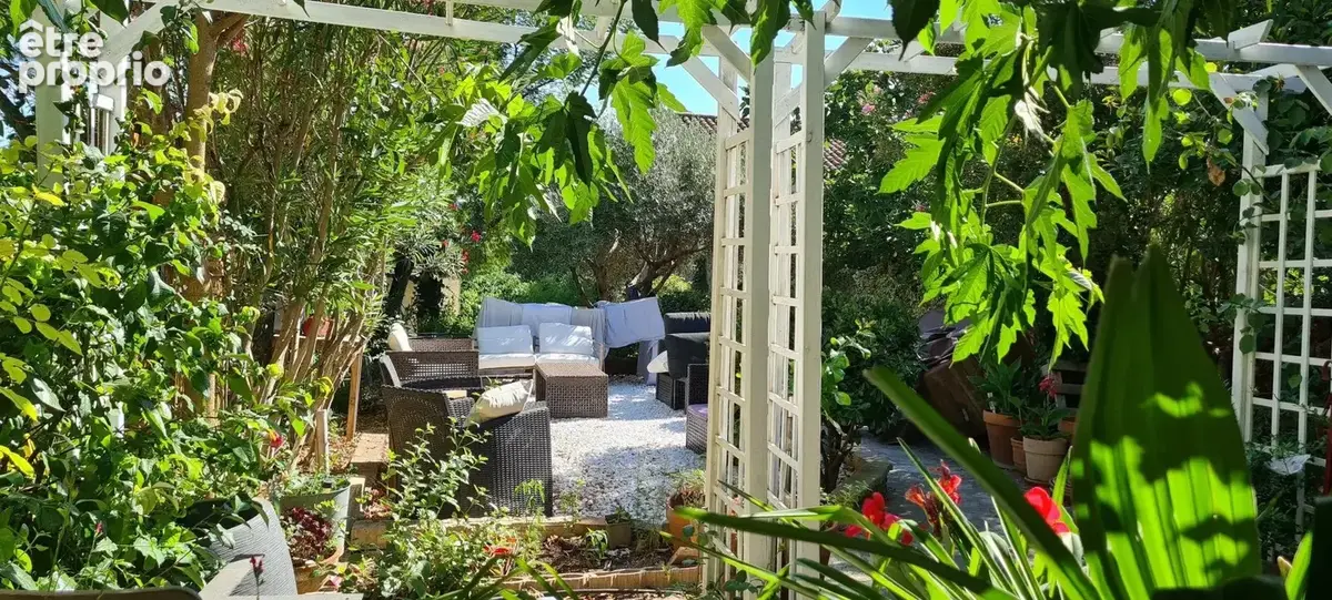 jardin haut - Maison à SERVIAN