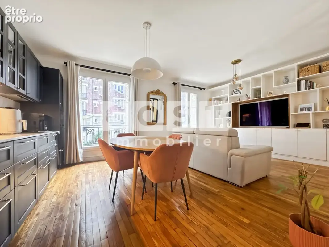 Appartement 69 m² à Asnieres-Sur-Seine  - photo 2