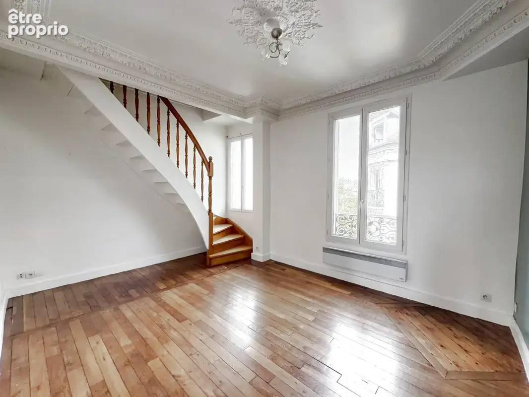 Appartement duplex - Dernier étage - 3 chambres - RER E - photo 2