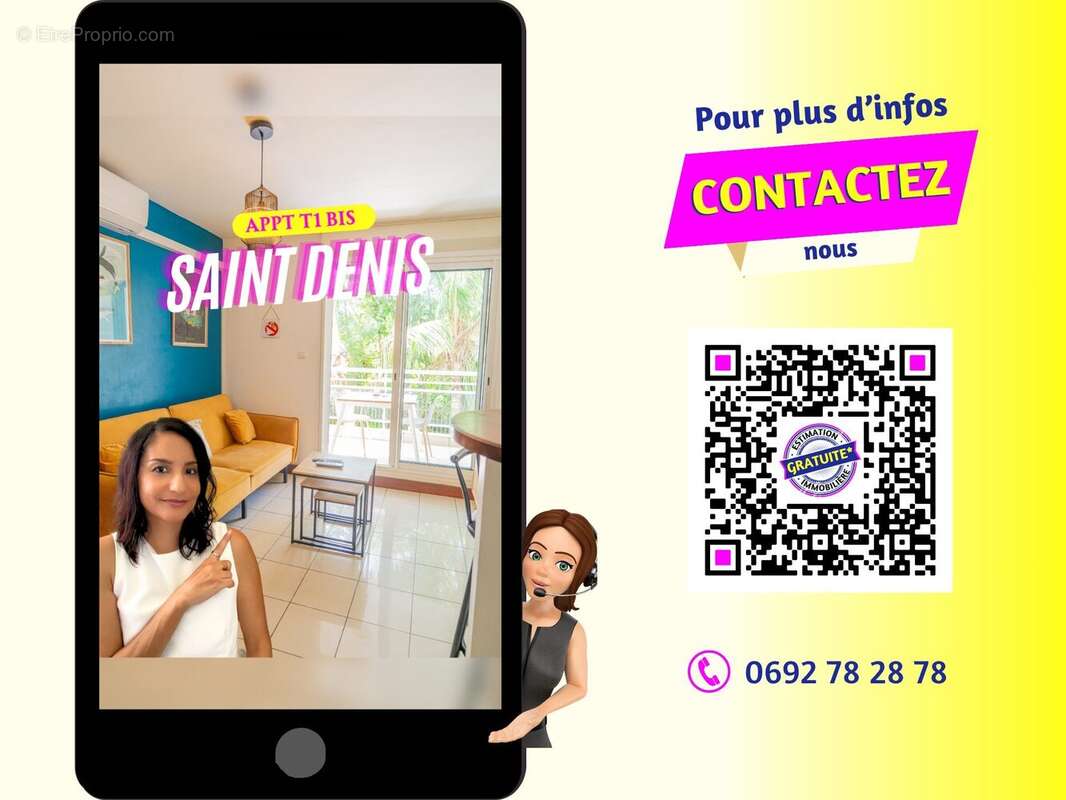 Appartement à SAINT-DENIS