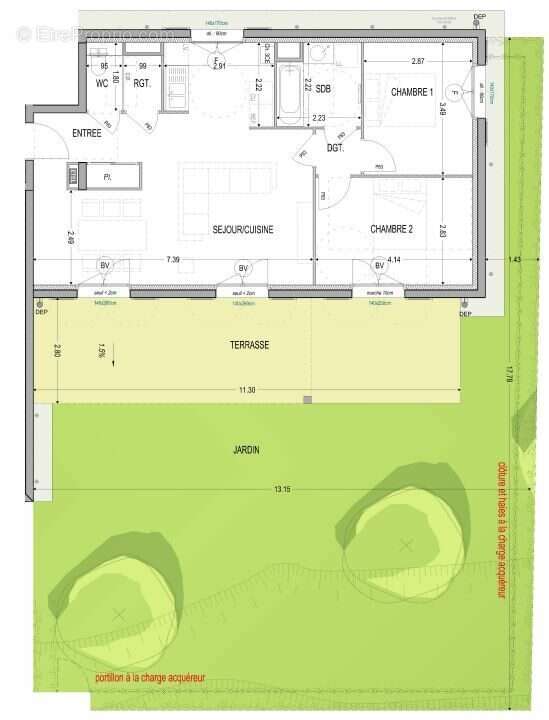 Appartement à VOIRON