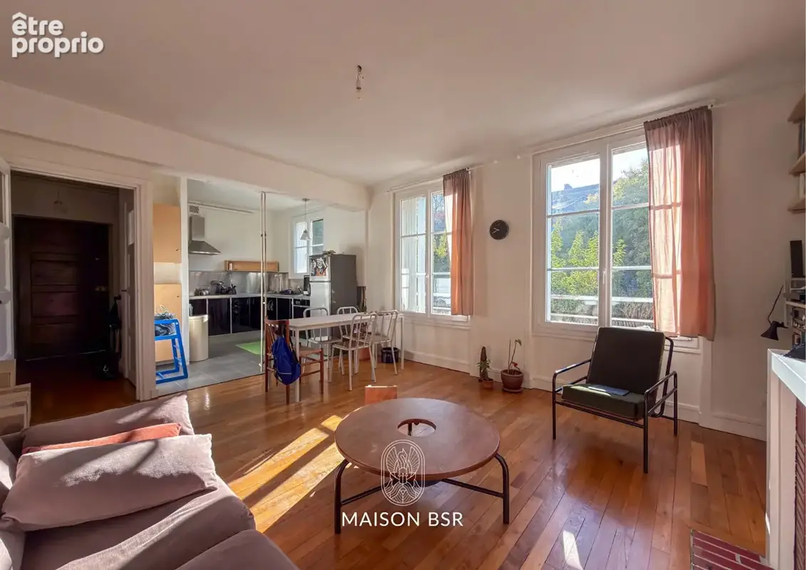 A vendre - Nantes, Cité des Hauts Pavés - Appartement  T3 de 69 m2 traversant - photo 3