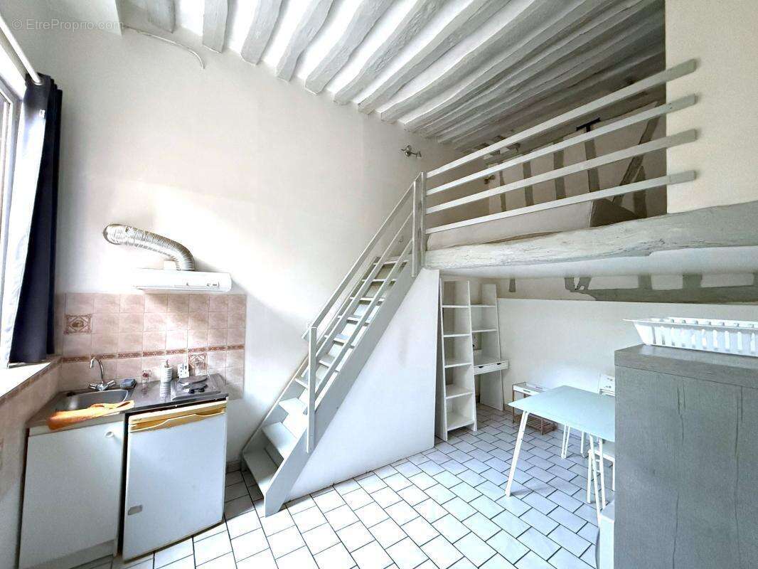 Appartement de type T1 de 24m² avec mezzanine sur la Rive droite de Rouen - photo 2