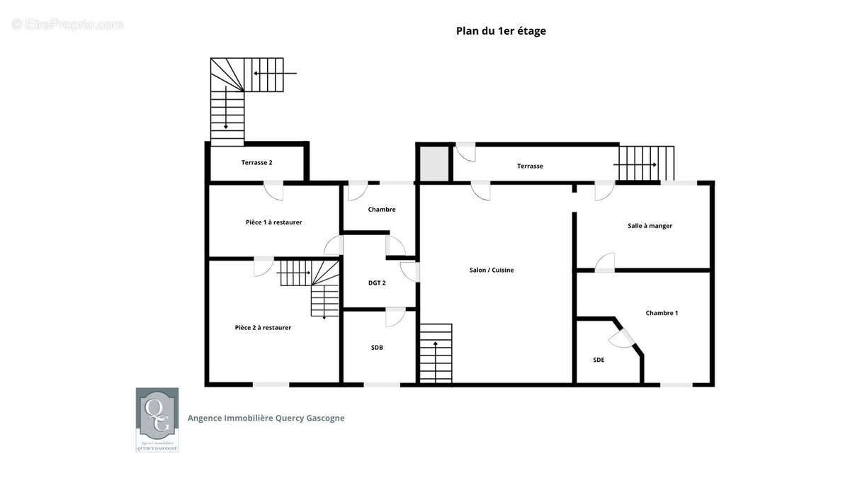 Charmante maison en pierre située dans un village, avec un  joli jardin clos, une maison à restaurer et grange - photo 33